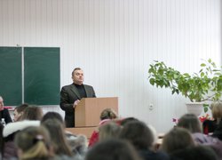 Зустріч з директором Уманської районної державної виконавчої дирекції соціального страхування з тимчасової втрати працездатності Мельником Миколою Григоровичем